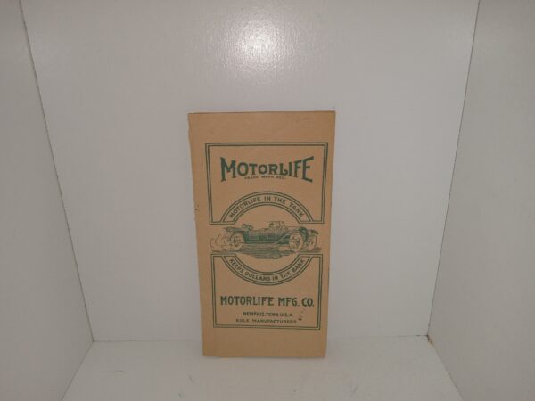 Motorlife Pamphlet (Unknown Publishing Date) ~ Unknown Author
