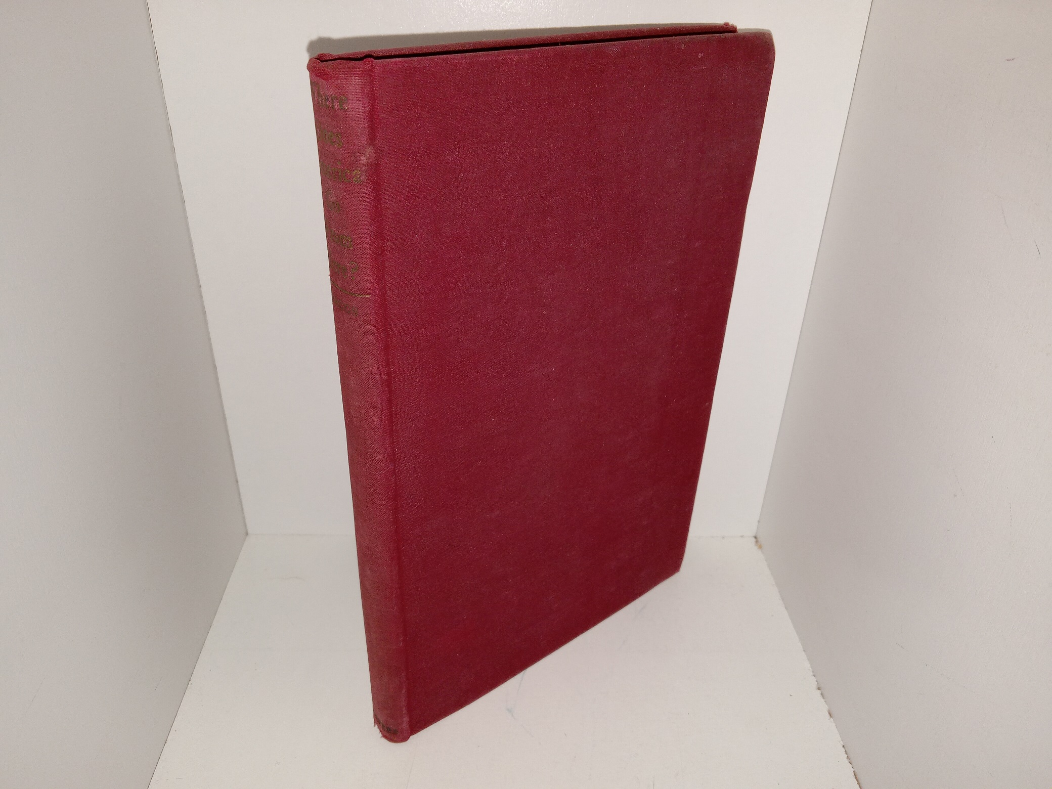 Where Does America Go from Here? (Ex-Library) (1938) ~ by Thomas Alexander Baggs