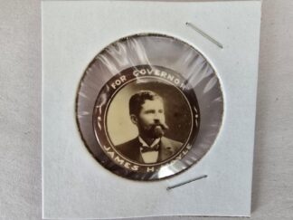 1900 — Utah Political Pin — James H. Moyle “For Governor”