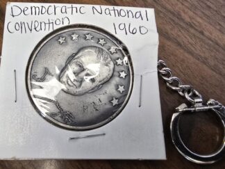 1960 -- Democratic National Convention Key Chain -- Senator Stuart Symington -- Delegate