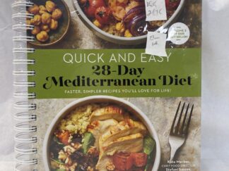 Quick and Easy 28-Day Mediterranean Diet - Good Housekeeping - Spiral Bound - 2025