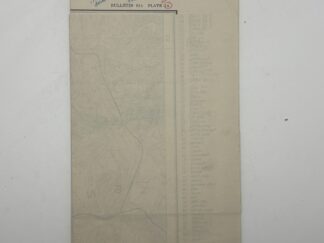 US Geological Survey Bulletin 814 Plate 10 1930 Map of the Warm Springs Creek mining district