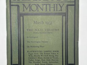 Theatre Arts Monthly Vol xix No. 3 March 1935