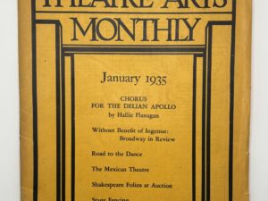 Theatre Arts Monthly Vol xix No. 1 January 1935