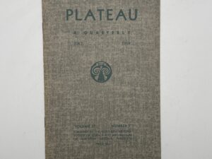 Plateau A Quarterly: Vol. 27 No. 1 July, 1954
