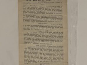 Glad Tidings of Great Joy! pamphlet