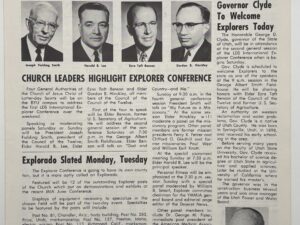 The Mormon Explorer Vol 1 no 2 August 24, 1963