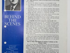 Behind the Scenes – “Soviet Troops in Cuba – A Routine Part of a 20-Year Tragedy” October, 1979 by W Cleon Skousen