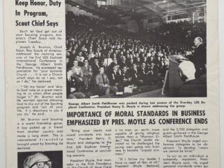 The Mormon Explorer Vol 1 No 5 August 28, 1963