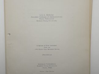 For Behold Ye are Free (1964) by Lynn A McKinlay