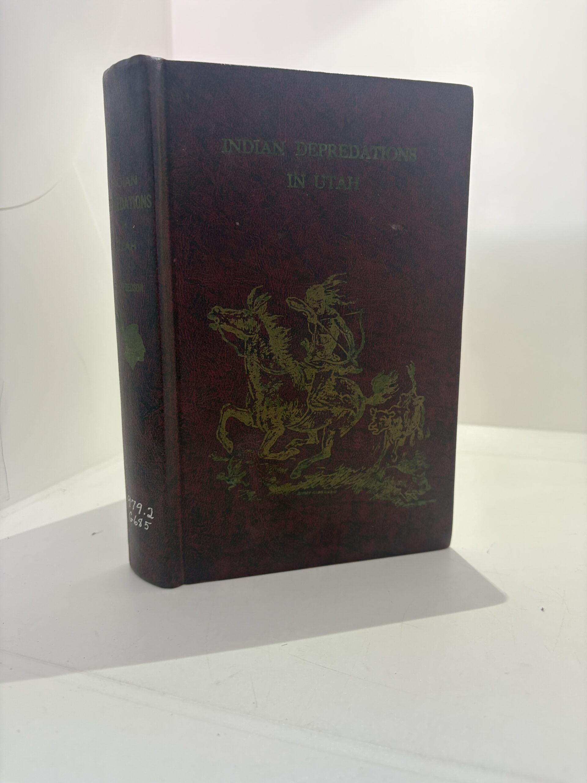 Indian Depredations in Utah (1969) by Merlin G. Christiansen