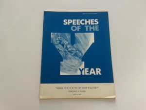 1966-Speeches of the Year- “Shall the Youth Zion Falter”-Elder Boyd K. Packer- April 12,1966