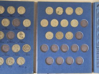 Jefferson Nickel Collection Starting 1962, Number Two  ---  Blue Book with 29 Nickels