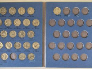 22 Nickels in Blue Book — Jefferson Nickel Collection Starting 1962, Number Two