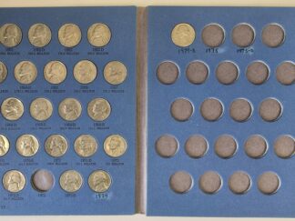 22 Nickels in Blue Book --- Jefferson Nickel Collection Starting 1962, Number Two