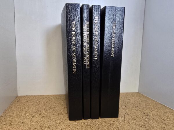 Standard Works -- Small Sized Softcover Set / Book of Mormon, D&C & Pearl, New Testament, Old Testament