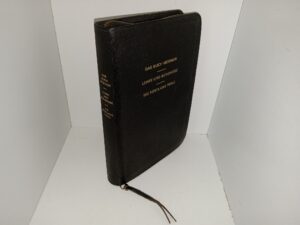 LDS, German, Black Vinyl Triple Combination with a Zipper Seal (1991)