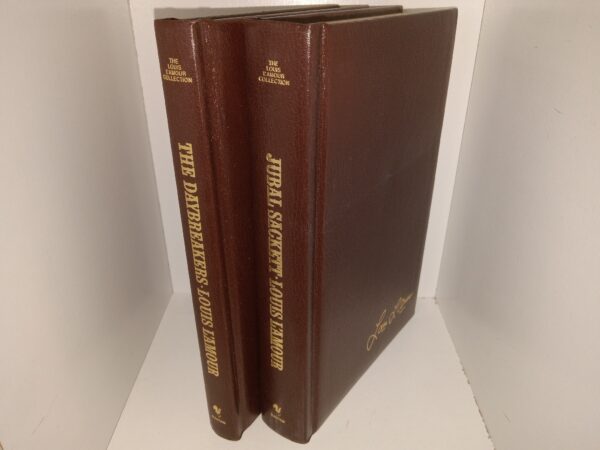 2 Leather Novels by Louis L’Amour: The Daybreakers / Jubal Sackett (See Details)