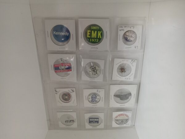 12 Political & Military Pins