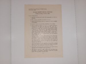 Relief Society Special Program: Sunday Evening, March 4, 1955 (Pamphlet) (1955)