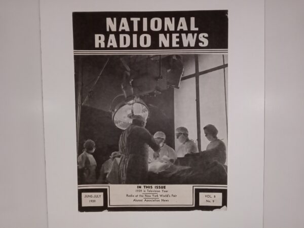 National Radio News: Vol. 8, No. 9, June-July 1939 (1939)
