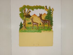 Unique Cardboard Nature Scene (Unknown Production Date)
