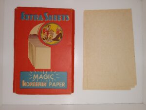Magic Kopeefun Paper: Extra Sheets (Copy Paper) (Produced in 1946)