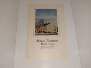 Mormon Tabernacle, Manti, Utah: 1879-1979 (Program) (1979)