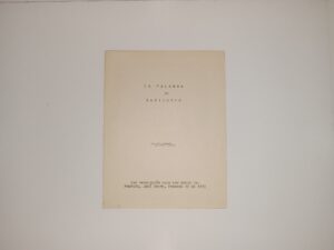 La Palabra de Sabiduria: Una Revelación Dada Por Medio Del Profeta, José Smith, Febrero 27 De 1833 (Spanish: The Word of Wisdom: A Revelation Given Through the Prophet, Joseph Smith, February 27, 1833) (Only 2 pages of text inside) (Folds out into a single sheet of paper) (Reprint of an 1833 Revelation)