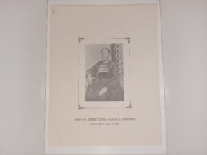 History of Amanda Armstrong Faucett Sanders (Unknown Publishing Date) ~ Unknown Author