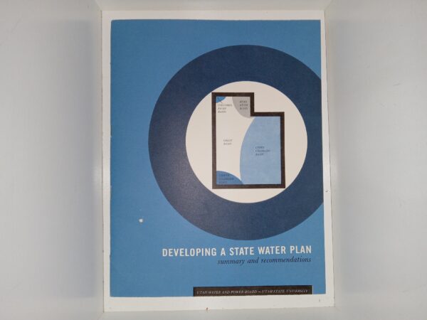 Developing a State Water Plan: Summary and Recommendations: November 1962 (1962)