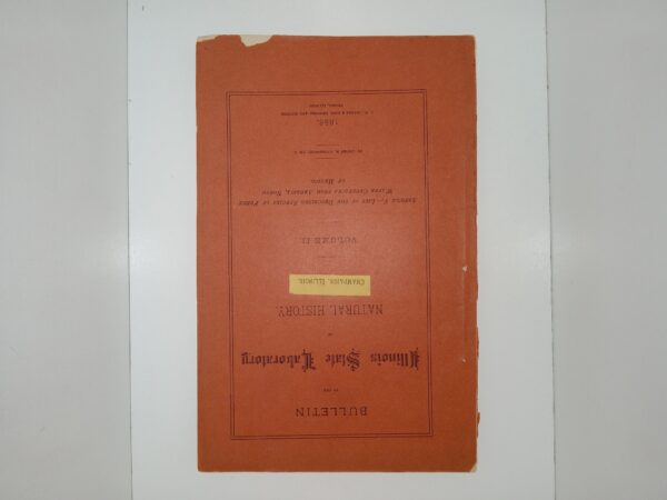 Bulletin of the Illinois State Laboratory of Natural history, Champaign, Illinois: Vol. 2: Article V.—List of the Described Species of Fresh Water Crustacea from America, North of Mexico (1886) ~ by Lucien M. Underwood, Ph. D.