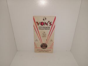 Von’s Stomach Treatment: The Famous Pink Tablets (Pamphlet) (Unknown Publishing Date) ~ Unknown Author