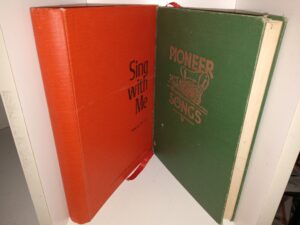 2 LDS Music Books: Sing With Me: Songs for Children / Pioneer Songs (See Details)