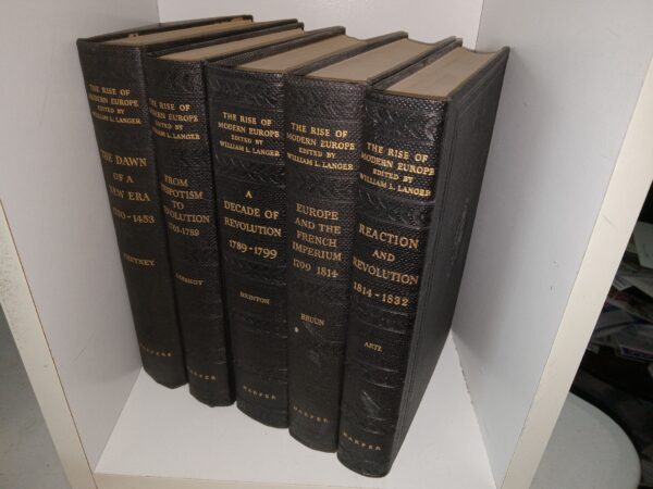 The Rise of Modern Europe 5 Vol. Bundle (1936) ~ by William L. Langer