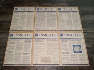 6 Issues of Insights: An Ancient Window (See Details)