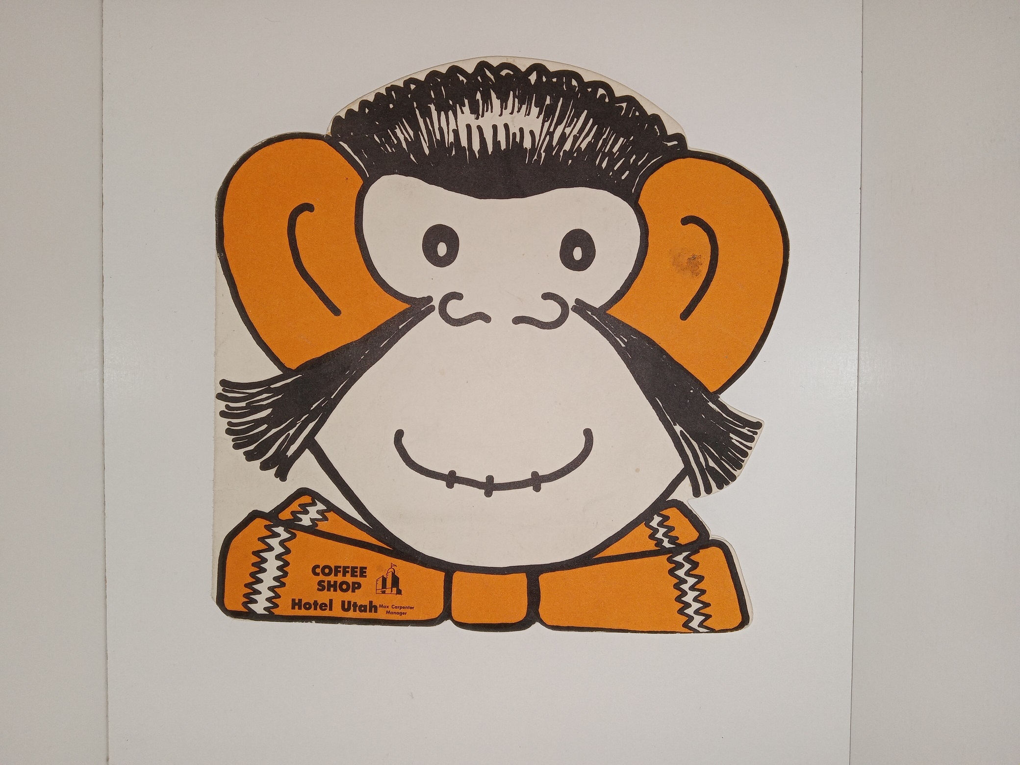 Old Menu for the Hotel Utah (Unknown Publishing Date)