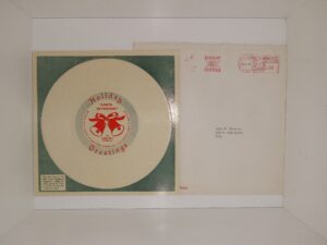 Holiday Greetings: “Santa Skybound” (Paper Audio Record) (Unknown Publishing Date)