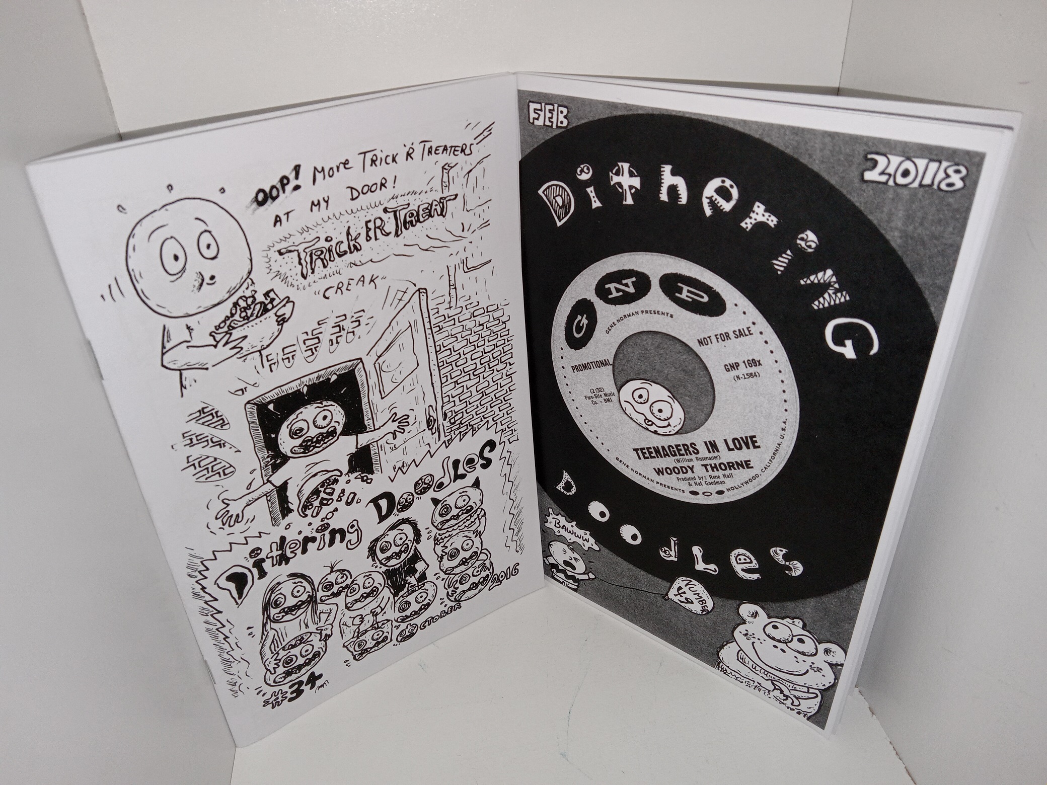 2 Dithering Doodles Booklets by Steven Anderson (See Details)