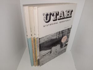 4 Issues of Utah Historical Quarterly from the Year 1960