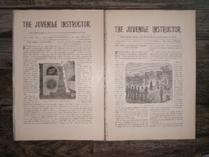 2 Issues of The Juvenile Instructor from the Year 1889 (See Details)