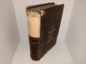 Life of Edwin Forrest with Reminiscences and Personal Recollections (Signed Holograph Letter Mounted on Front Free Endsheet—Signed by Author) (1874) ~ by James Rees