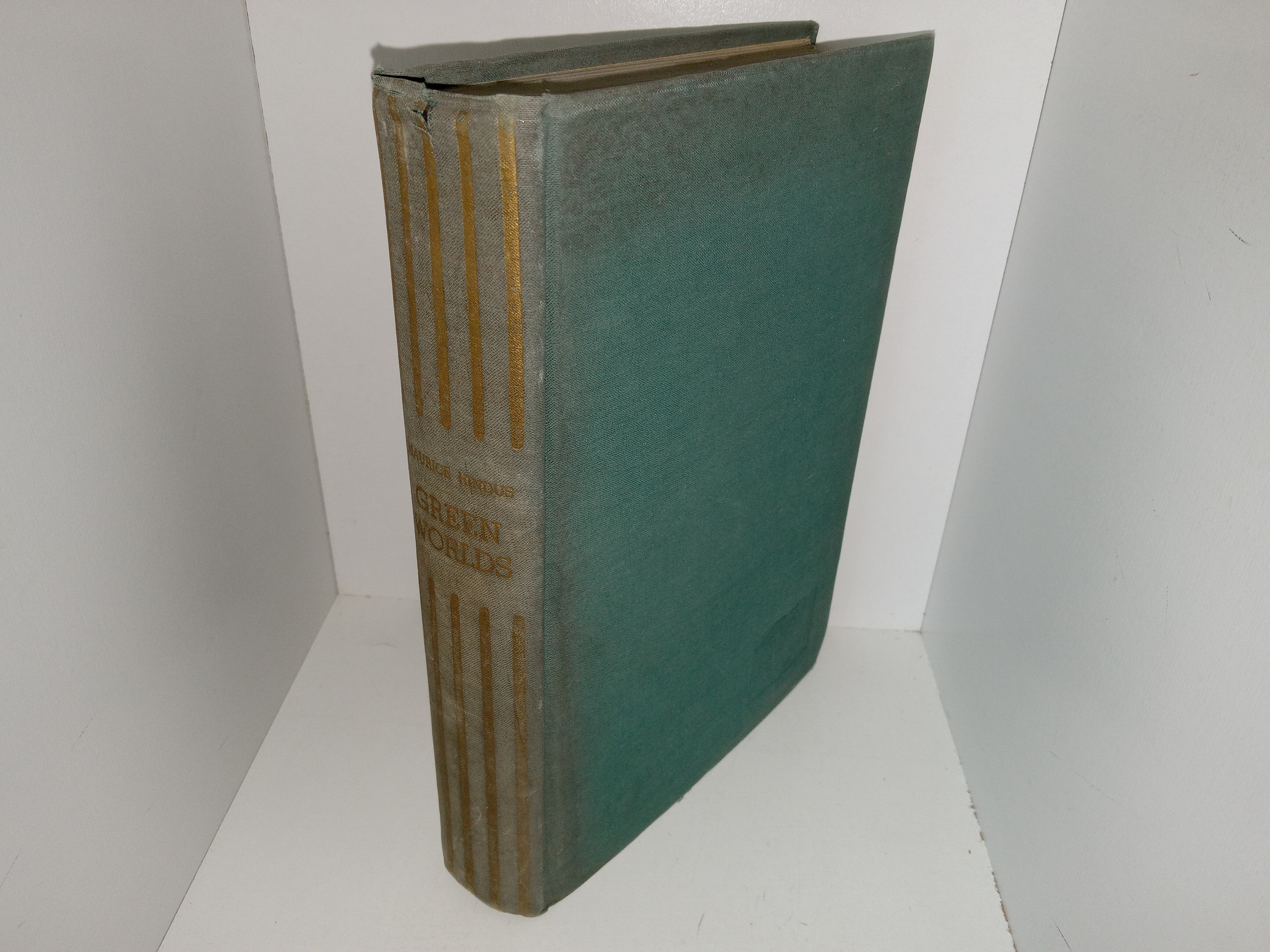 Green Worlds: An Informal Chronicle (1938 (Printed Same Year as the First Edition)) (1938) ~ by Maurice Hindus