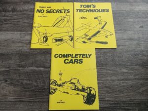 3 Books on Model and Remote Control Model Building by Harry Higley: There are No Secrets / Tom’s Techniques / Completely Cars (See Details