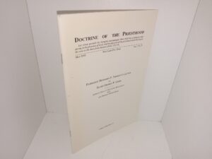 Doctrine of the Priesthood: Vol. 7, No. 5, May 1990: Patriarch Benjamin F. Johnson’s Letter to Elder George F. Gibbs: Johnsons Tells of His Close Association with the Prophet Joseph Smith (1990)
