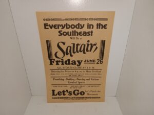 A Broadside Ad for Saltair