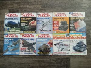 10 Issues of Fine Scale Modeler magazine from the Year of 1996 (See Details)