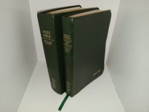 LDS, Dark Green Vinyl Holy Bible: King James Version & Triple Combination (2006, 2007)