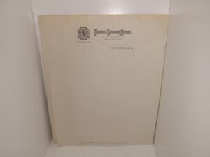 3 Copies of Temple Square Hotel Stationery