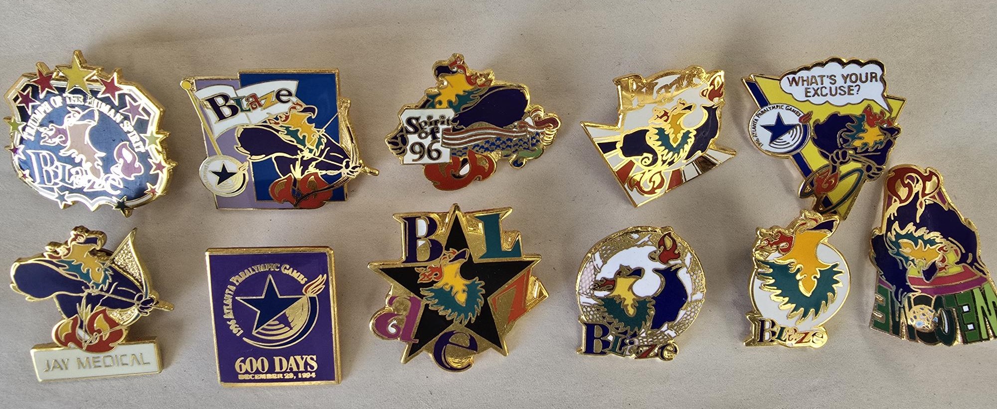 11 Utah Blaze Pins